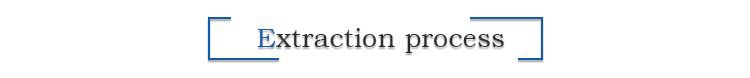 Extraction-process