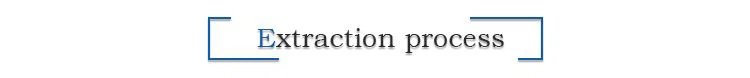 extraction process